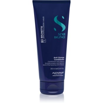 Alfaparf Milano Semi di Lino Brunette balsam nuanțator neutralizarea subtonurilor de alamă - imagine 2